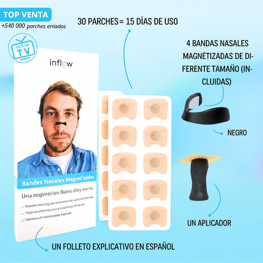 Kit de Bandas Nasales Magnéticas